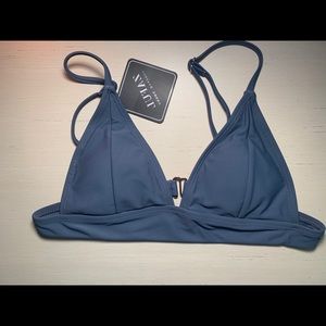Blue/Gray Padded Bikini Set